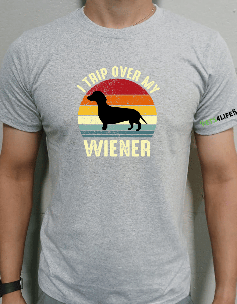 i trip over weiner grey tshirt